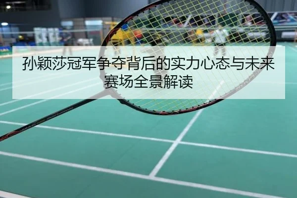 孙颖莎冠军争夺背后的实力心态与未来赛场全景解读